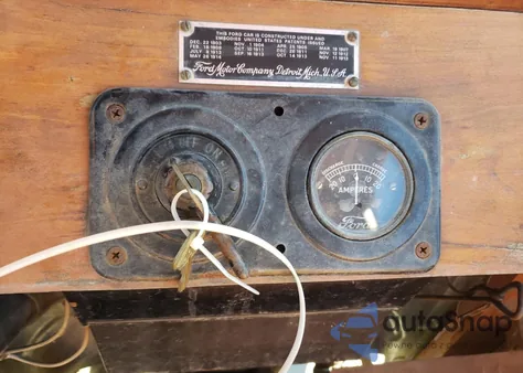 1926 Ford Model T from USA, damaged, VIN 14231749